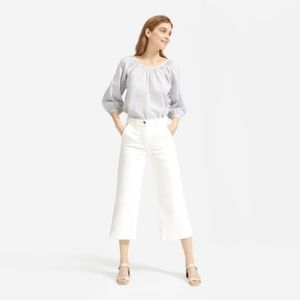 NWT Everlane Ruched Air Blouse